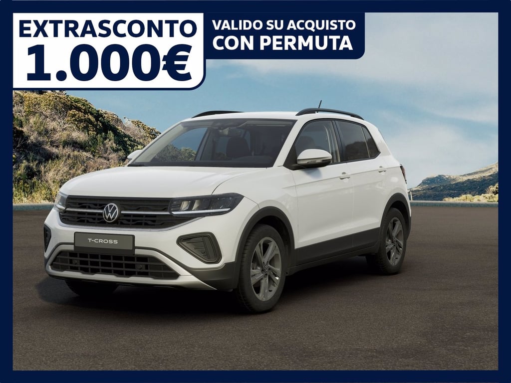 VOLKSWAGEN T-cross 1.0 tsi edition plus 115cv dsg