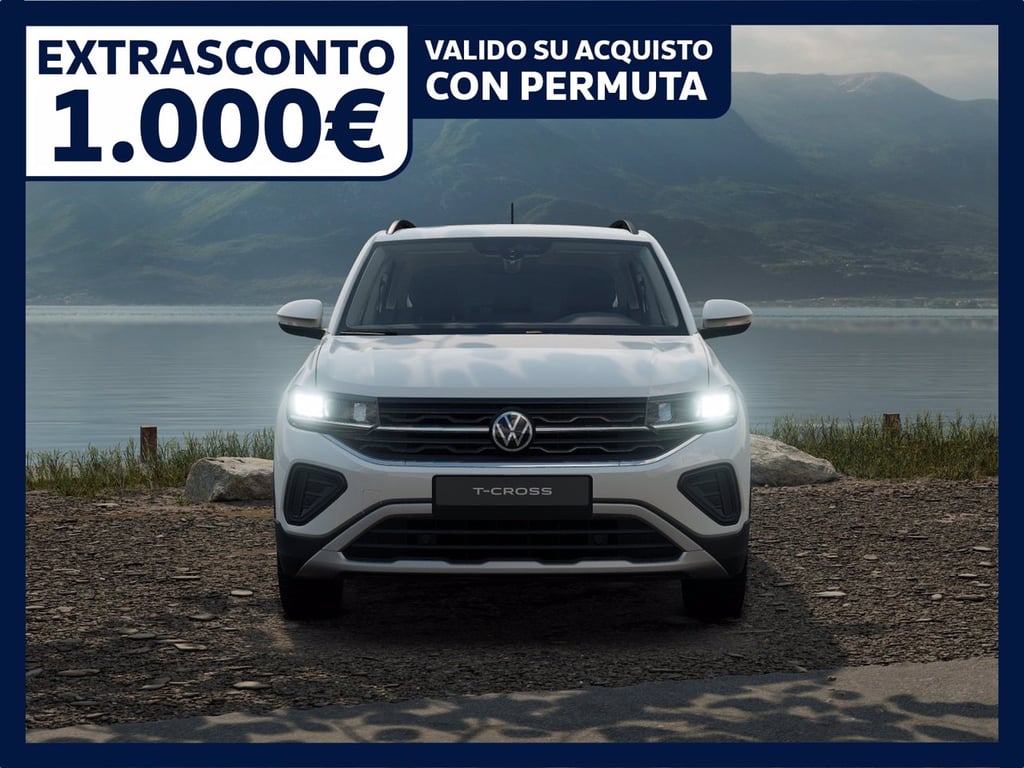 VOLKSWAGEN T-cross 1.0 tsi edition plus 115cv dsg