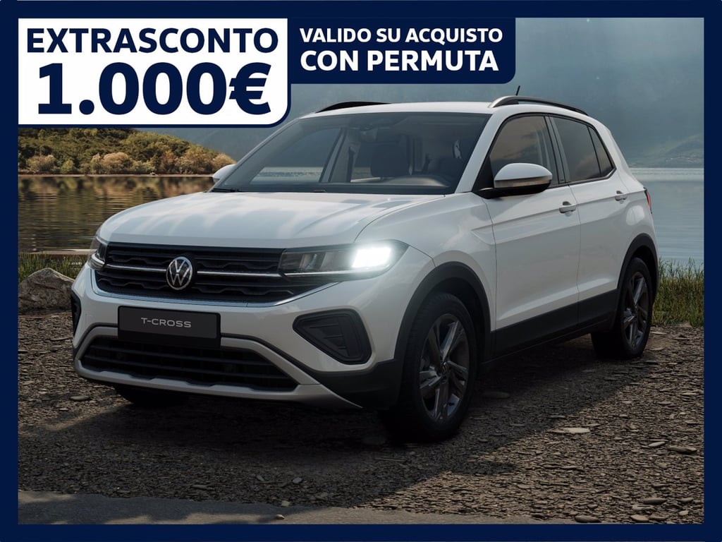 VOLKSWAGEN T-cross 1.0 tsi edition plus 115cv dsg