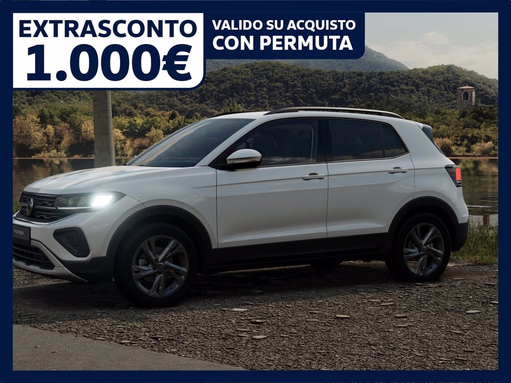 VOLKSWAGEN T-cross 1.0 tsi edition plus 115cv dsg
