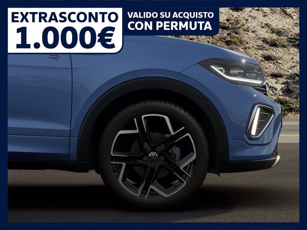 VOLKSWAGEN T-cross 1.0 tsi r-line plus 115cv dsg