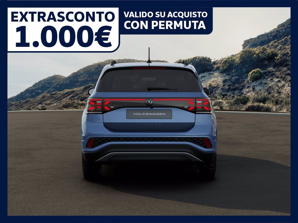 VOLKSWAGEN T-cross 1.0 tsi r-line plus 115cv dsg