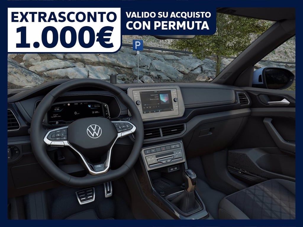 VOLKSWAGEN T-cross 1.0 tsi r-line plus 115cv dsg