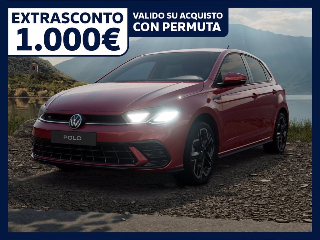 VOLKSWAGEN Polo 1.0 tsi r-line plus 95cv