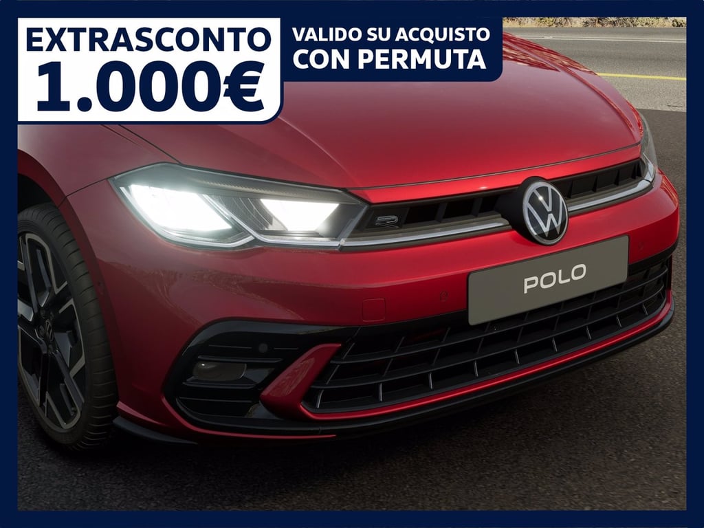 VOLKSWAGEN Polo 1.0 tsi r-line plus 95cv