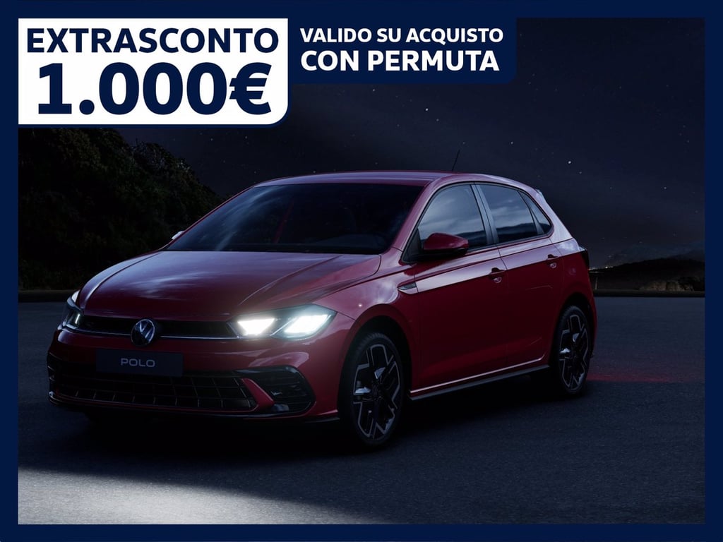 VOLKSWAGEN Polo 1.0 tsi r-line plus 95cv