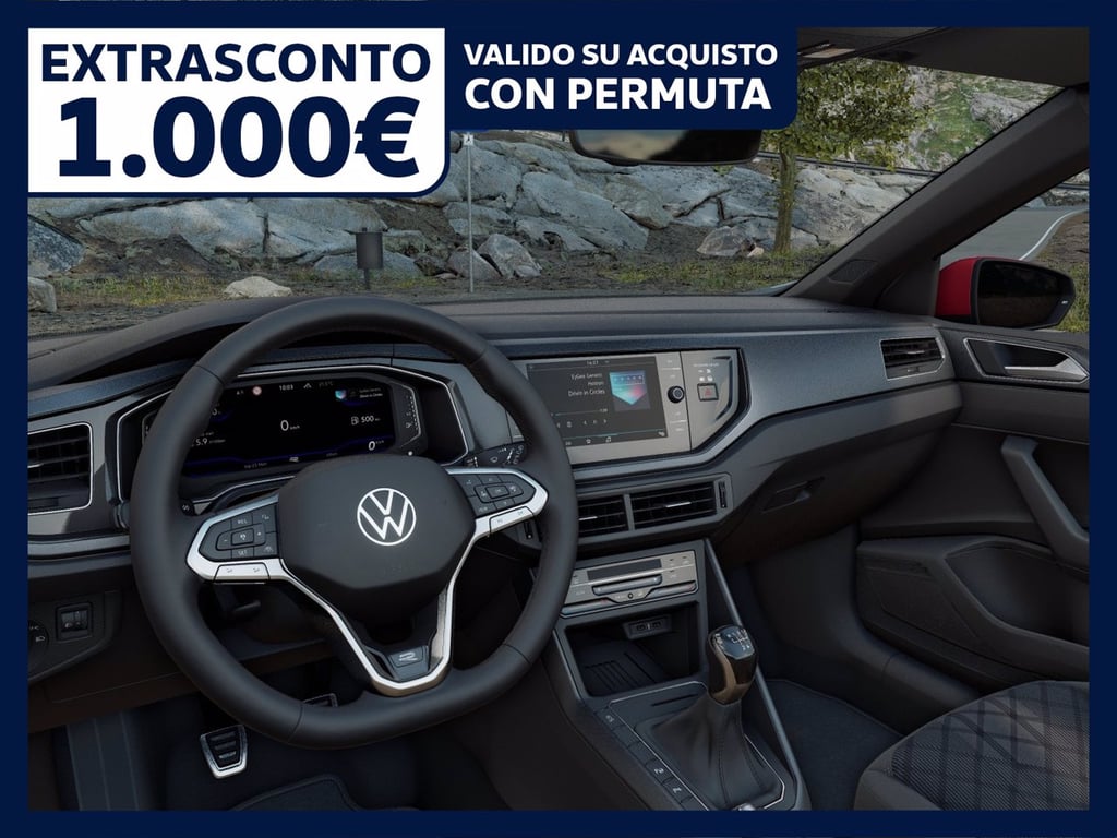 VOLKSWAGEN Polo 1.0 tsi r-line plus 95cv