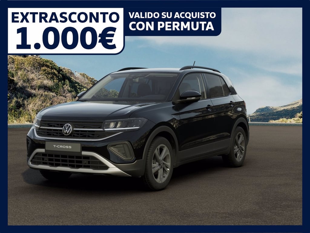 VOLKSWAGEN T-cross 1.0 tsi edition plus 95cv
