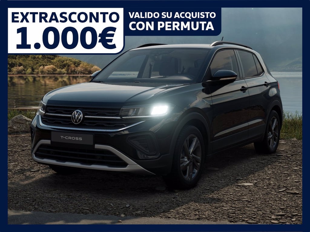VOLKSWAGEN T-cross 1.0 tsi edition plus 95cv
