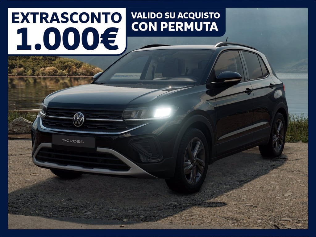VOLKSWAGEN T-cross 1.0 tsi edition plus 95cv