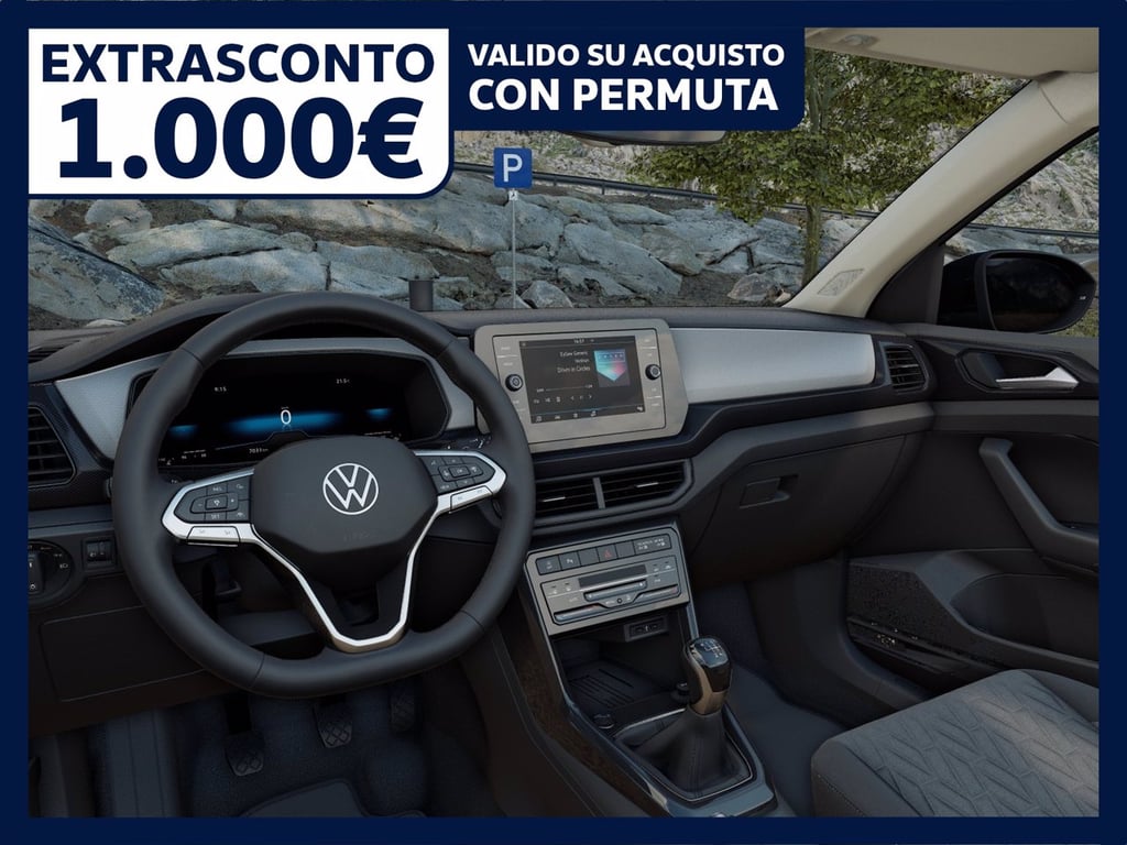 VOLKSWAGEN T-cross 1.0 tsi edition plus 95cv