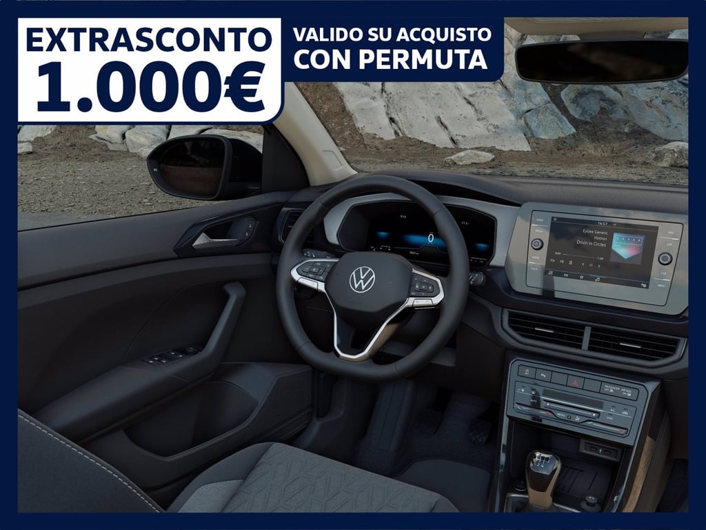 VOLKSWAGEN T-cross 1.0 tsi edition plus 95cv