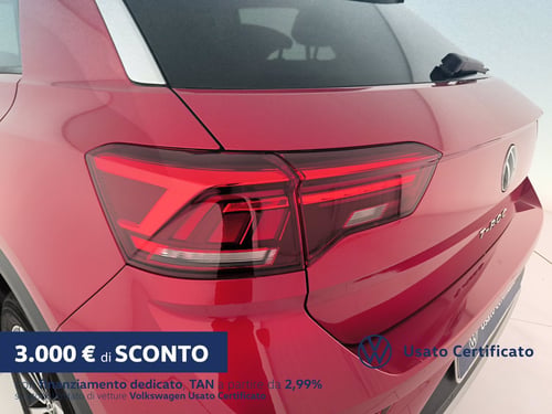 VOLKSWAGEN T-roc 1.0 tsi style 110cv