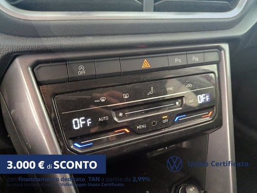 VOLKSWAGEN T-roc 1.0 tsi style 110cv