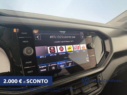 VOLKSWAGEN T-cross 1.0 tsi style 95cv